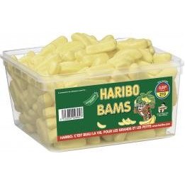 210 Bonbons Banane Bams Haribo - Bonbons en gros livrés à domicile avec ClicMarket