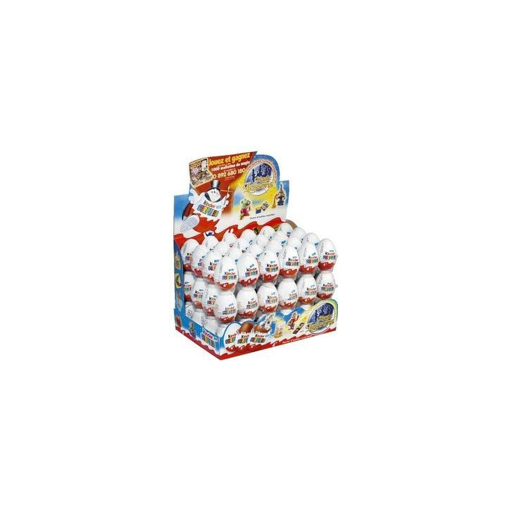 72 Kinder Surprise Présentoir de 72 Pièces - Grossiste alimentaires, boissons en gros avec ClicMarket