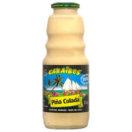 6 Bouteilles de Caraïbos Pina Colada 6 x 1 L - Grossiste boissons, boissons en gros avec ClicMarket