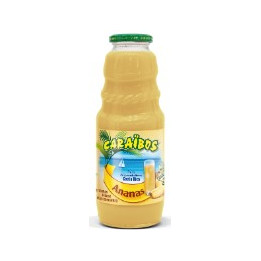 6 Bouteilles de Caraïbos Ananas 6 x 1 L - Grossiste boissons, boissons en gros avec ClicMarket