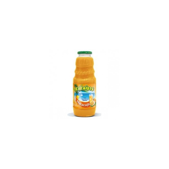 6 Bouteilles de Caraïbos Maracuja 6 x 1 L - Grossiste boissons, boissons en gros avec ClicMarket