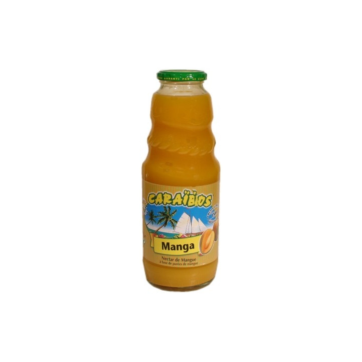 6 Bouteilles de Caraïbos Manga 6 X 1 L - Grossiste boissons, boissons en gros avec ClicMarket