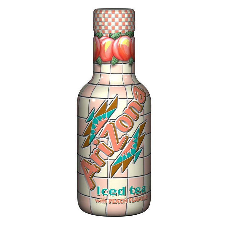 06 Bouteilles de Arizona Ice Tea Pêche 06 x 500 ML - Grossiste boissons, boissons en gros avec ClicMarket