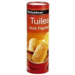 5 Paquets de Tuiles Goût Paprika Rochambeau 5 x 170 G - Grossiste alimentaires, bonbons en gros avec ClicMarket