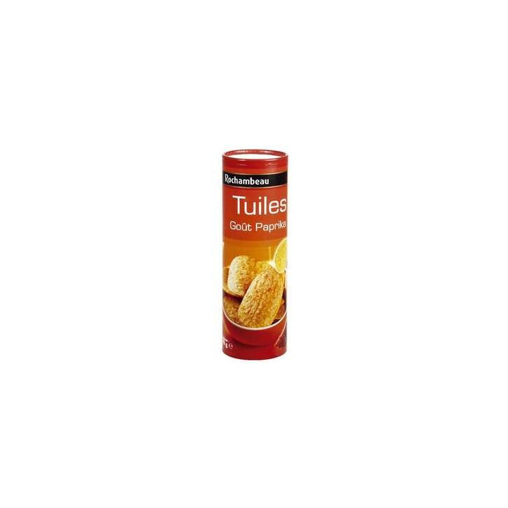 5 Paquets de Tuiles Goût Paprika Rochambeau 5 x 170 G - Grossiste alimentaires, bonbons en gros avec ClicMarket