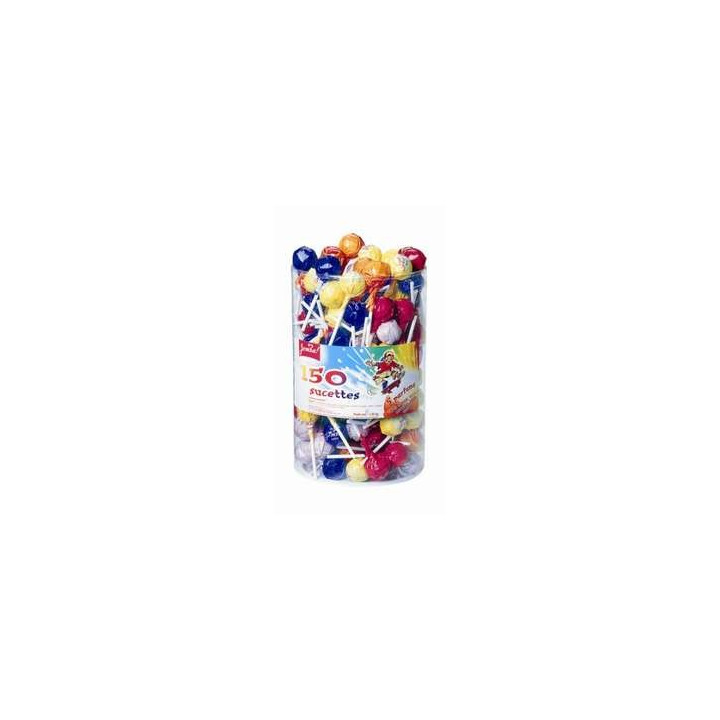 150 Sucettes aux Fruits Jemsa - Grossiste alimentaires, bonbons en gros avec ClicMarket
