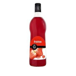 Sirop de Fraise Gilbert 1 L - Grossiste boissons, fournisseur de boissons, boissons en gros avec ClicMarket