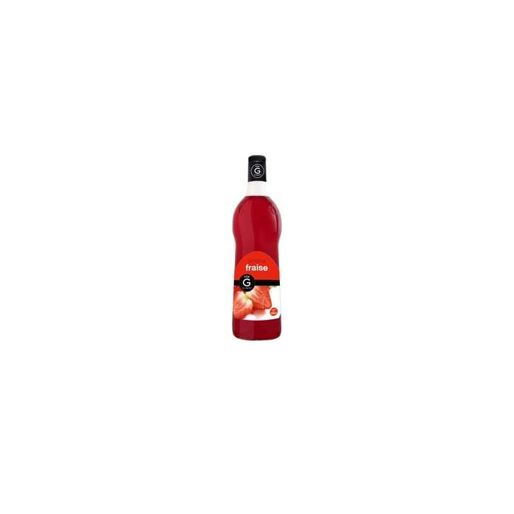 Sirop de Fraise Gilbert 1 L - Grossiste boissons, fournisseur de boissons, boissons en gros avec ClicMarket