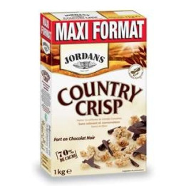 1 Kilo de Country Crisp Chocolat Jordans 1 KG - Grossiste alimentaires, bonbons en gros avec ClicMarket