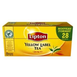 12 Paquets de Thé Lipton Yellow 12 x 28 Sachets - Grossiste boissons, fournisseur de boissons avec ClicMarket