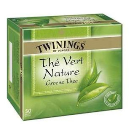 50 Sachets de Thé Vert Nature Twinings - Grossiste boissons, fournisseur de boissons avec ClicMarket