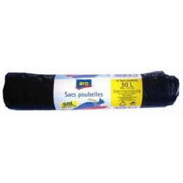 50 Sacs Poubelles Aro 50 x 50 L - Grossiste alimentaires, bonbons en gros avec ClicMarket