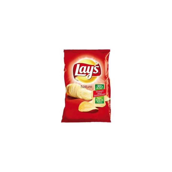 20 Paquets de Chips Nature Lay's 20 x 145 G - Grossiste alimentaires, chips en gros avec ClicMarket