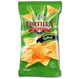 4 Paquets de Tortilla Chips Nature Poco Loco 4 x 200 G - Grossiste alimentaires, chips en gros avec ClicMarket