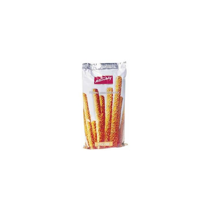 6 Sachets de Flûtes au Sésame Kambly 6 x 125 G - Grossiste alimentaires, chips en gros avec ClicMarket
