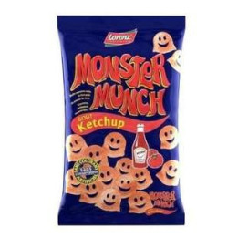 6 Paquets de Monster Munch Ketchup Lorenz 6 x 85 G - Grossiste alimentaires, chips en gros avec ClicMarket