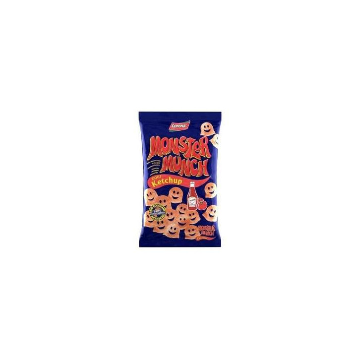 6 Paquets de Monster Munch Ketchup Lorenz 6 x 85 G - Grossiste alimentaires, chips en gros avec ClicMarket