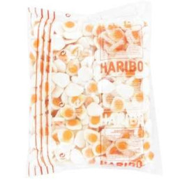 1.5 Kilos de Bonbons Oeufs au Plat Haribo - Grossiste alimentaires, bonbons en gros avec ClicMarket