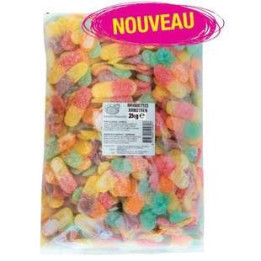 2 Kilos de Bonbons Briquette aux Fruits Lutti - Grossiste alimentaires, bonbons en gros avec ClicMarket