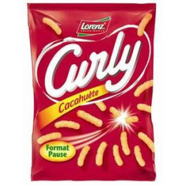 6 Paquets de Curly Cacahuète 6 x 60 G - Grossiste boissons, boissons en gros avec ClicMarket
