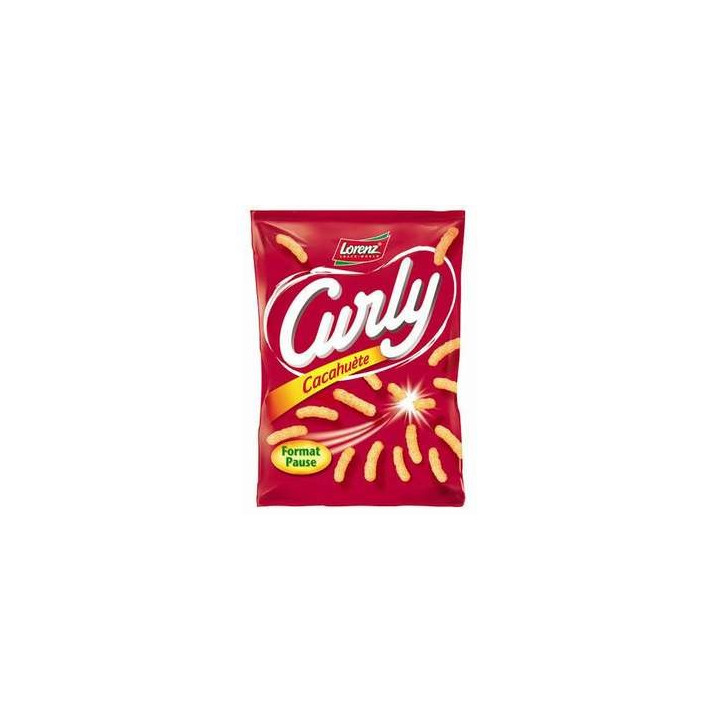 6 Paquets de Curly Cacahuète 6 x 60 G - Grossiste boissons, boissons en gros avec ClicMarket
