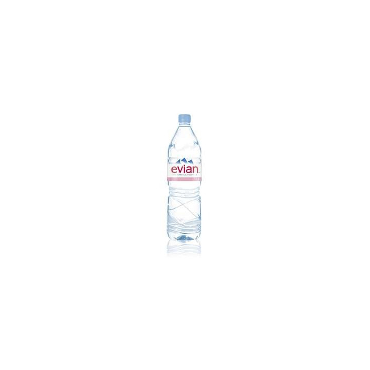 6 Bouteilles d'Eau Evian 6 x 1,5 L - Fournisseur de boissons, Grossiste Boissons, Boissons en gros avec ClicMarket