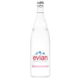12 Bouteilles d'Evian Verre Consigné 12 x 1 L - Grossistes boissons, boissons en gros avec ClicMarket