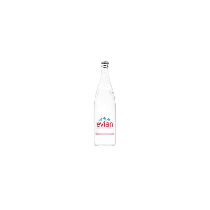 12 Bouteilles d'Evian Verre Consigné 12 x 1 L - Grossistes boissons, boissons en gros avec ClicMarket
