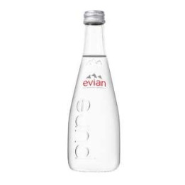 20 Bouteilles d'Eau Evian en Verre 20 x 33 CL - Grossiste boissons, fournisseur de boissons, boissons en gros avec ClicMarket