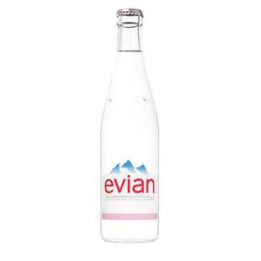 20 Bouteilles d'Evian en Verre Consigné 20 x 50 CL - Grossistes boissons, boissons en gros avec ClicMarket