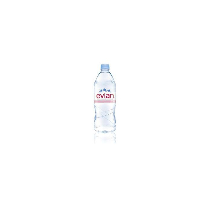 6 Bouteilles d'Eau Evian 6 x 1 L - Grossiste boissons, fournisseur de boissons, boissons en gros avec ClicMarket