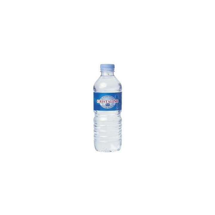 24 Bouteilles d'Eau de Source Cristaline 24 x 50 CL - Fournisseur de boissons, Grossiste Boissons