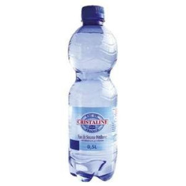 24 Bouteilles d'Eau Gazeuse Cristaline 24 x 50 CL - Fournisseur de boissons, Grossiste Boissons