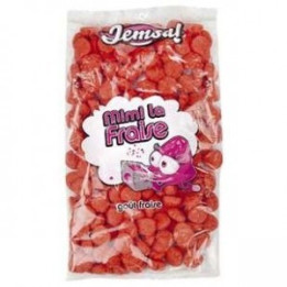 1.5 Kilos de Bonbons Mimi la Fraise Jemsa - Grossiste alimentaires, bonbons en gros avec ClicMarket