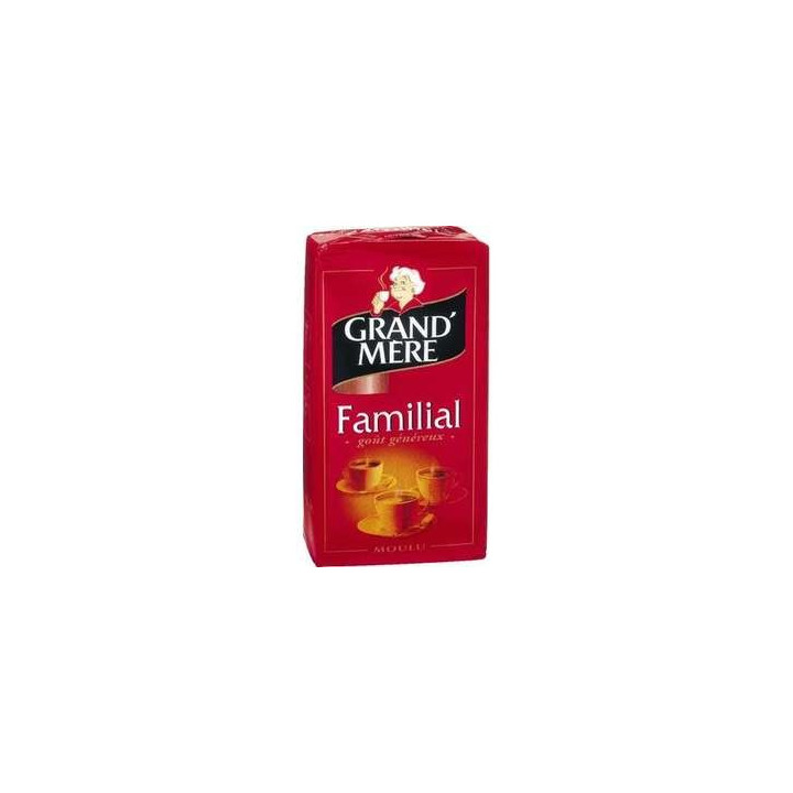 12 Paquets de Grand Mère Familial Café Moulu Mélange Classique 12 x 250 G