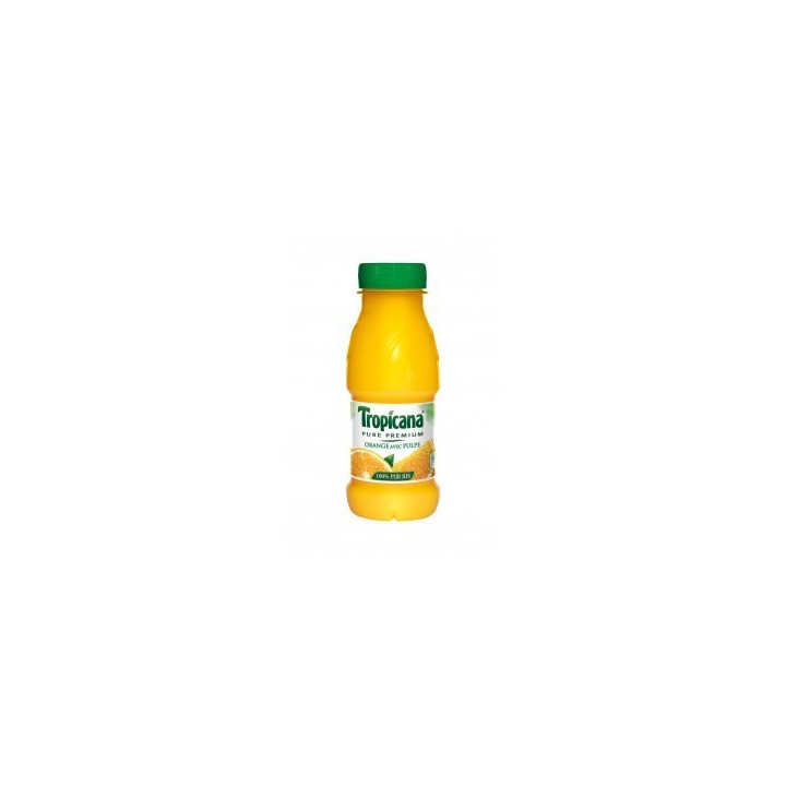 12 Bouteilles de Tropicana Orange avec Pulpe 12 x 25 CL - Grossiste boissons, fournisseur de boissons