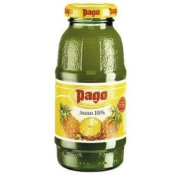 12 Bouteilles en Verre de Nectar d'Ananas Pago 12 x 20 CL - Grossiste boissons, boissons en gros avec ClicMarket