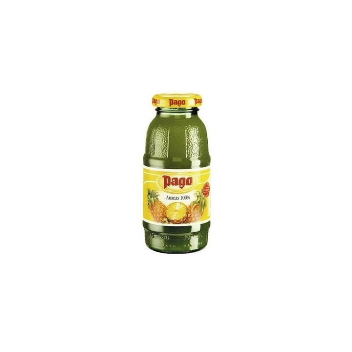 12 Bouteilles en Verre de Nectar d'Ananas Pago 12 x 20 CL - Grossiste boissons, boissons en gros avec ClicMarket