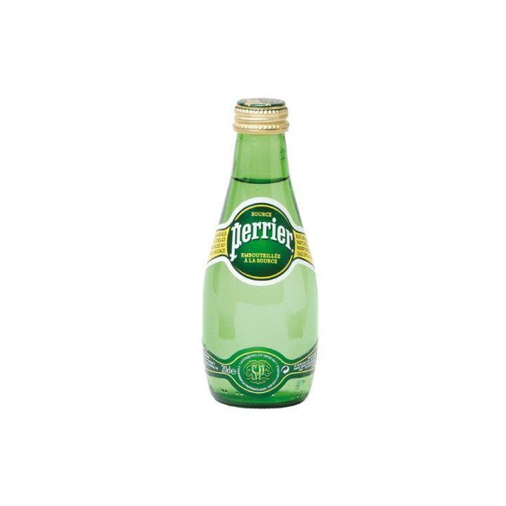24 Bouteilles en Verre d'Eau Perrier 24 x 20 CL - Grossiste boissons, fournisseur de boissons, boissons en gros avec ClicMarket