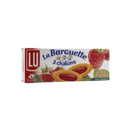 4 Paquets de Lu Barquette Framboise Les 3 Chatons 4 x 120 G - Vos courses livrées à domicile avec ClicMarket