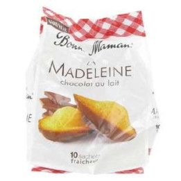 10 Madeleines au Chocolat au Lait Bonne Maman 300 G - Grossiste alimentaires, biscuits en gros avec ClicMarket