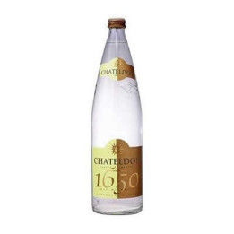 12 Bouteilles d'Eau Gazeuse en Verre Chateldon 12 x 75 CL - Grossiste boissons, fournisseur de boissons