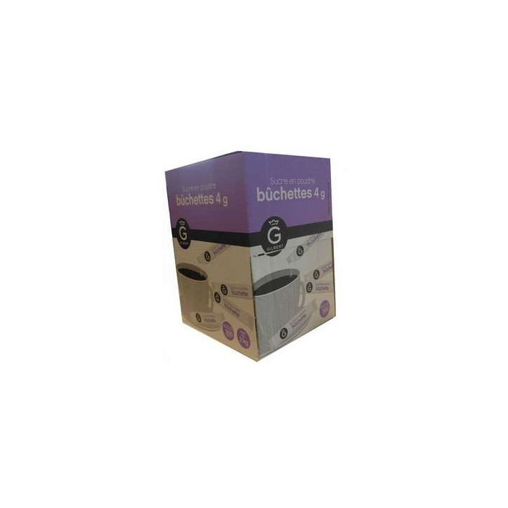 1000 Bûchettes de Sucre en Poudre Rioba 1000 x 4 G - Grossiste boissons, fournisseur de boissons, boissons en gros avec ClicMark