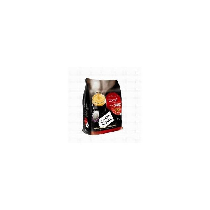 36 Dosettes de Carte Noire Café Corsé - Grossiste boissons, fournisseur de boissons, boissons en gros avec ClicMarket
