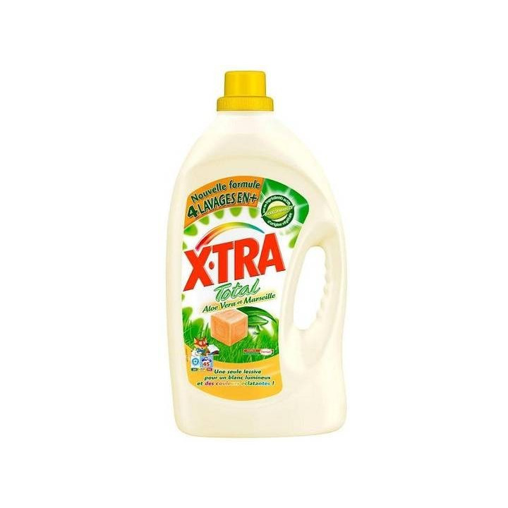 X-Tra Aloe Vera et Marseille Lessive Liquide 3 L - Vos courses livrées à domicile avec ClicMarket