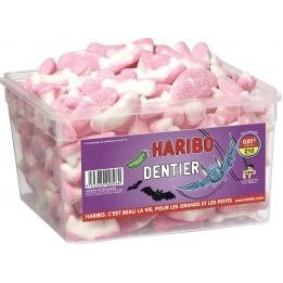 210 Bonbons Dentier Haribo - Bonbons en gros livrés à domicile avec ClicMarket