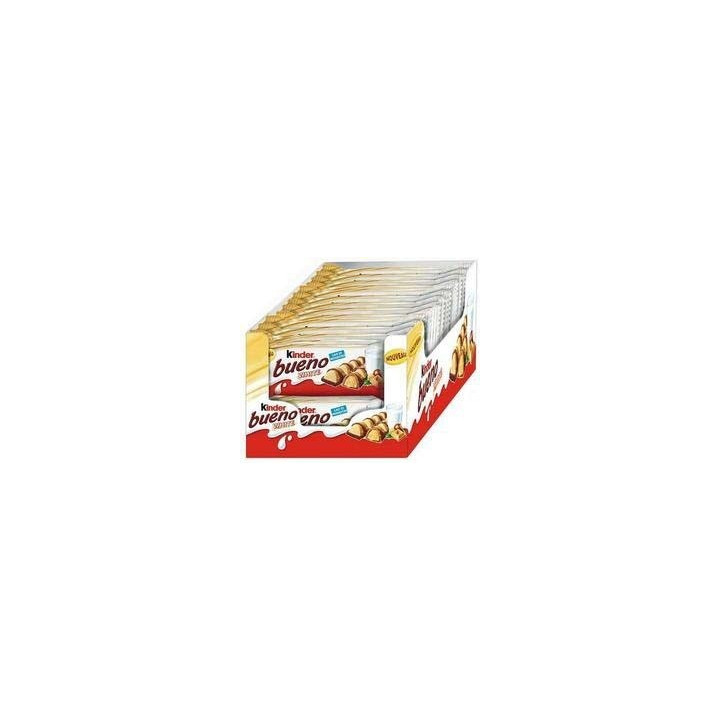30 Barres de Kinder Bueno White 30 x 43 G - Vos courses en ligne livrées à domicile avec ClicMarket