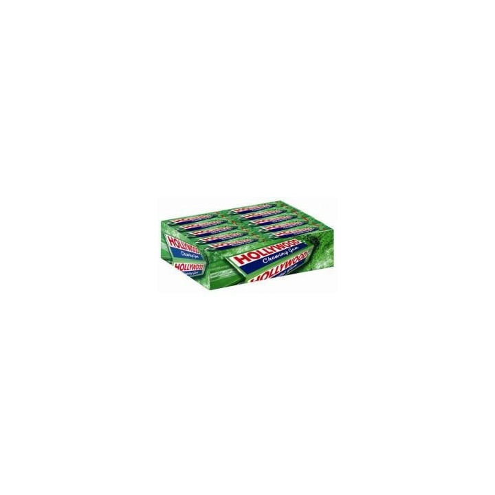 20 Paquets de Chewing-gum Hollywood Chlorophylle - Bonbons en gros, chewing-gum en gros, avec ClicMarket