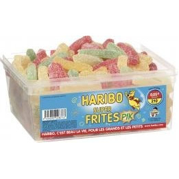 210 Bonbons Super Frites Haribo - Bonbons en gros livrés à domicile avec ClicMarket