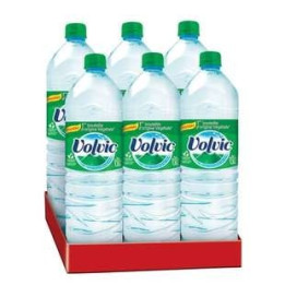 6 Bouteilles d'Eaux Volvic 6 x 1.5 L - Grossiste boissons, fournisseur de boissons, boissons en gros avec ClicMarket